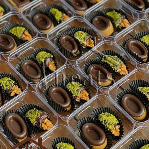 پک تارت ترحلوا و خرما تک‌نفره treats با بسته‌بندی شکیل و بهداشتی